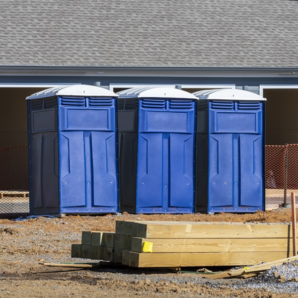 are there different sizes of porta potties available for rent in Wade Hampton